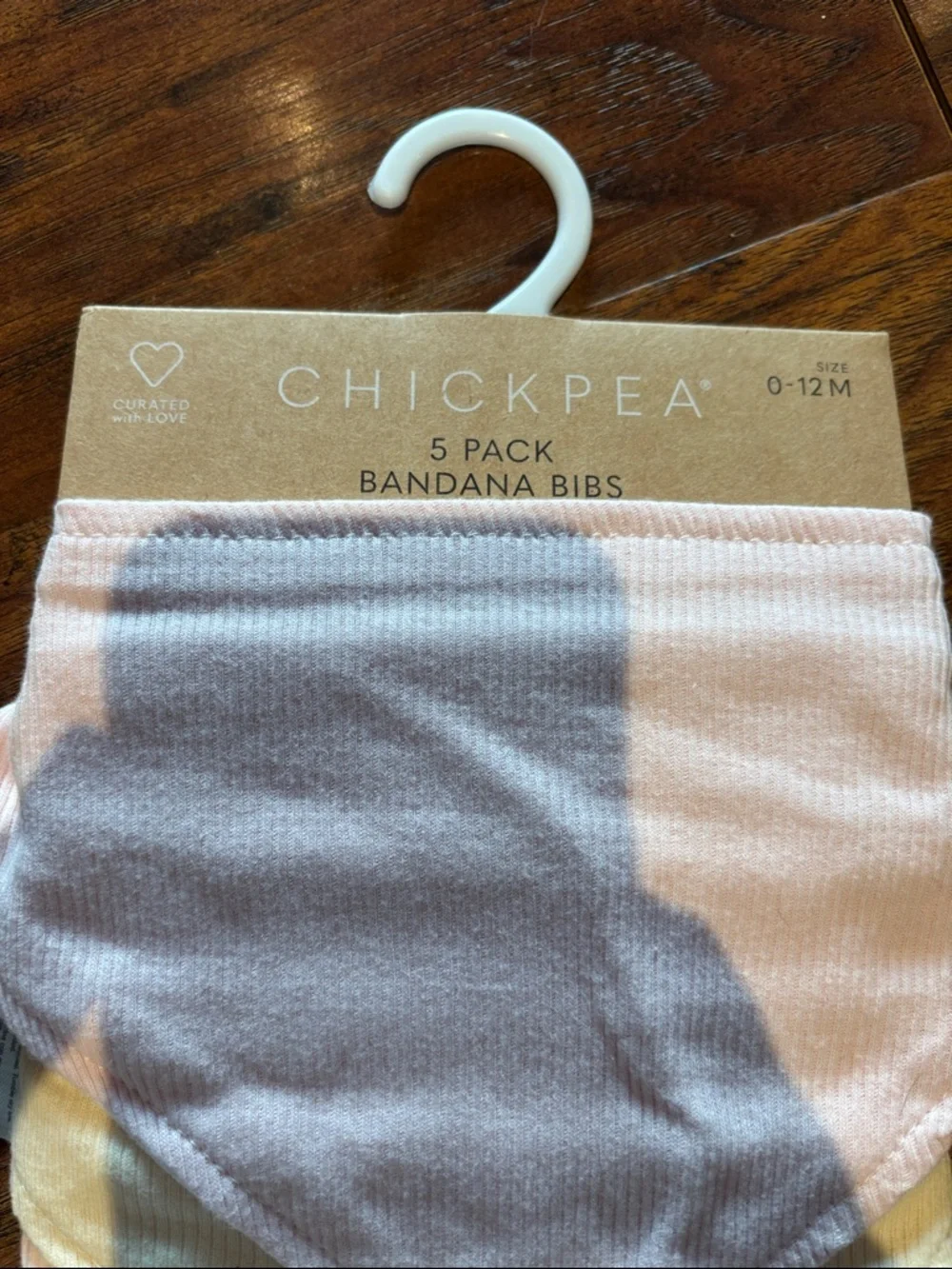 chick pea Pastel Ribbed Bandana Bibs - Pink, Yellow, Mint, Blue, Lavender